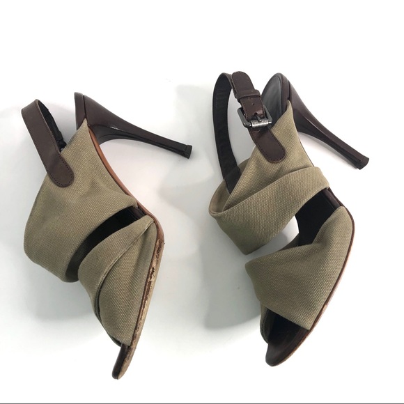 Vera Wang Lavender Label George Slingback Heels 6 - Picture 3 of 8